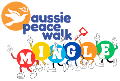 AussiePeaceWalk Mingle Dudes logo
